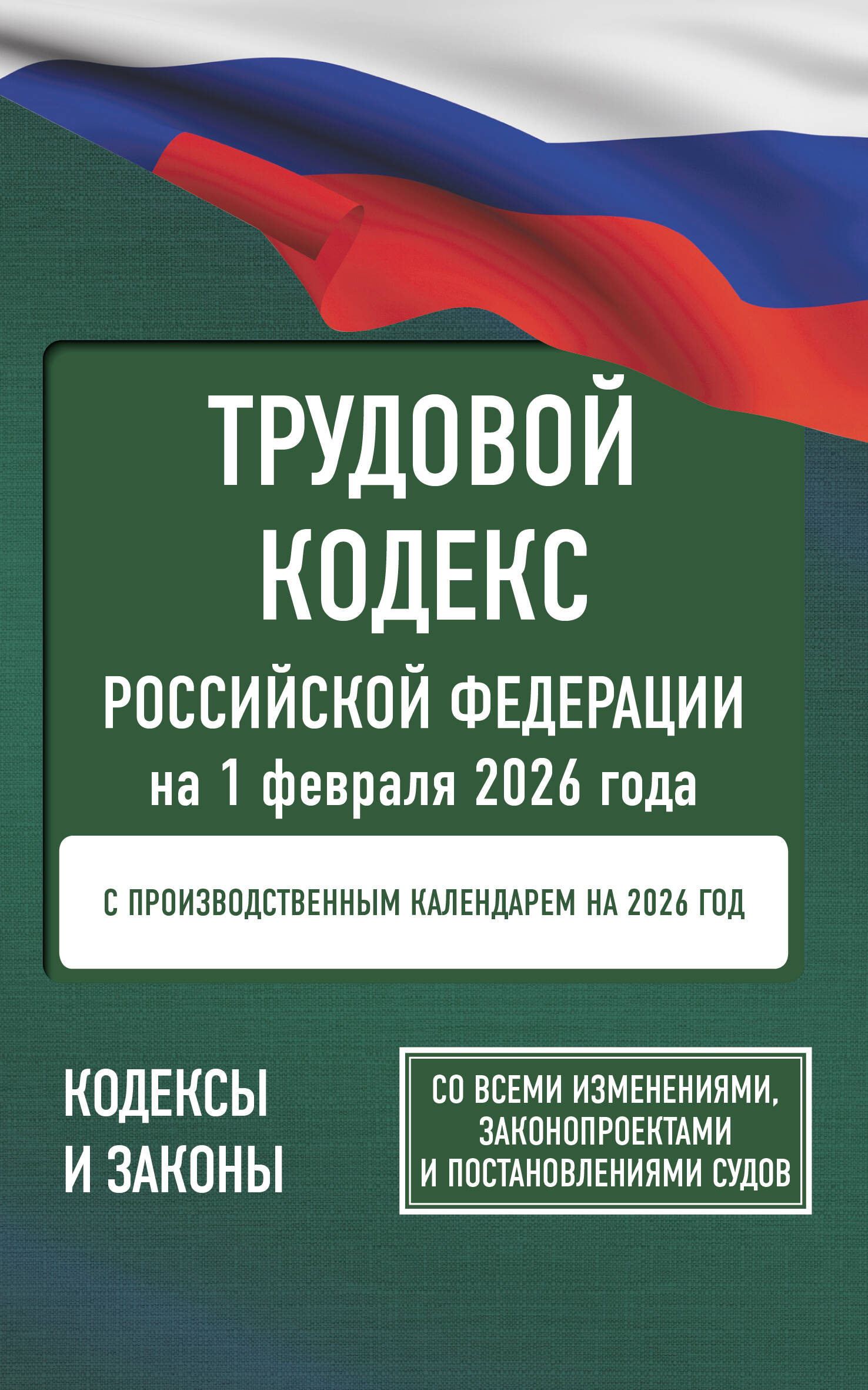  Трудовой кодекс Российской Федерации на 1 февраля 2026 года. Со всеми изменениями, законопроектами и постановлениями судов - страница 0
