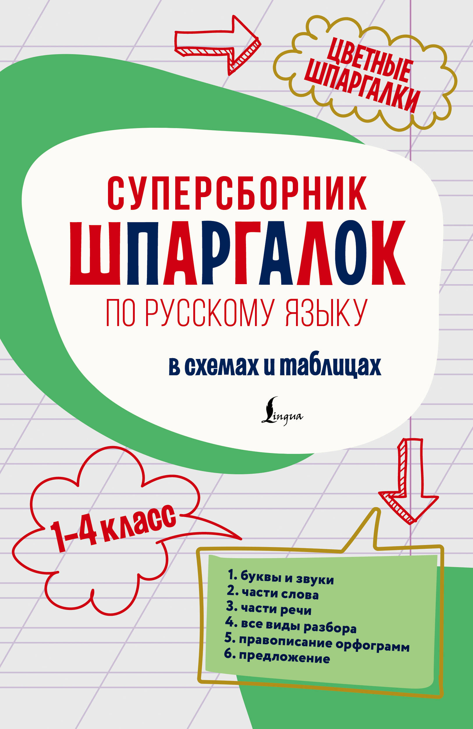  Суперсборник шпаргалок по русскому языку - страница 0