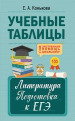 Учебные таблицы. Литература. Подготовка к ЕГЭ