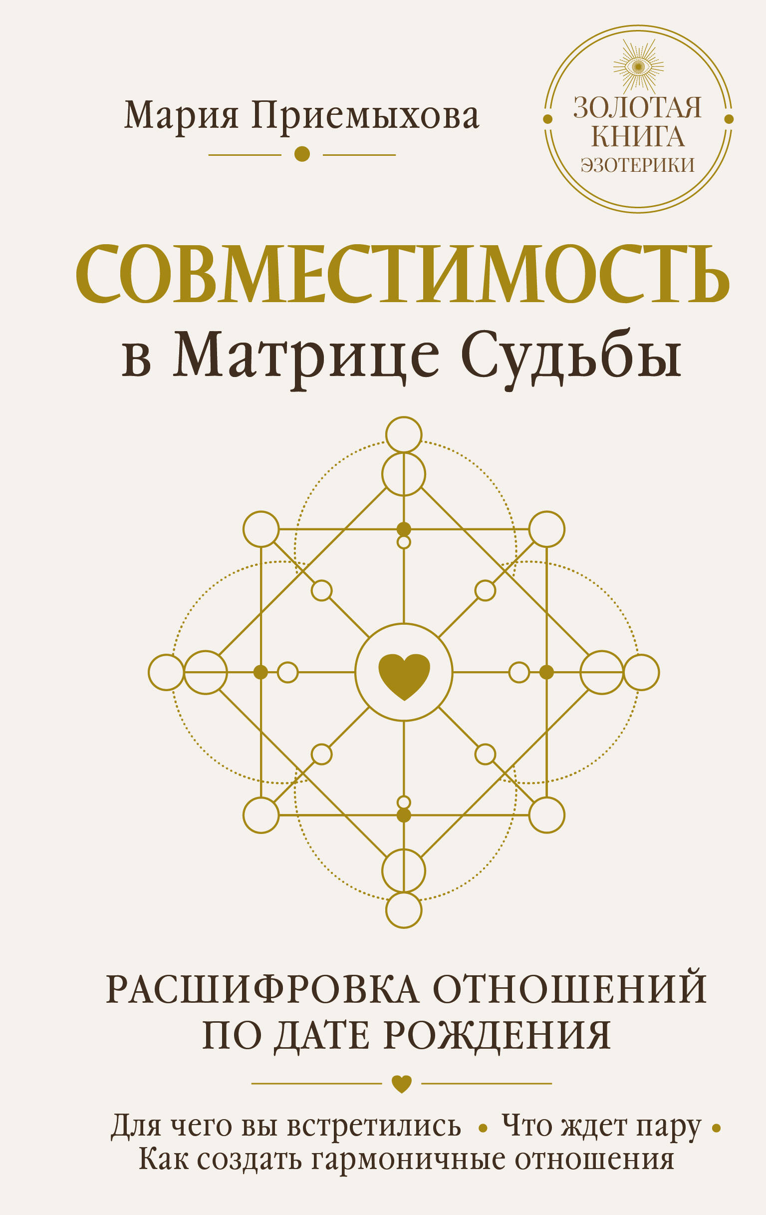 Приемыхова Мария  Совместимость в Матрице судьбы. Расшифровка отношений по дате рождения. Для чего вы встретились. Что ждет пару. Как создать гармоничные отношения - страница 0