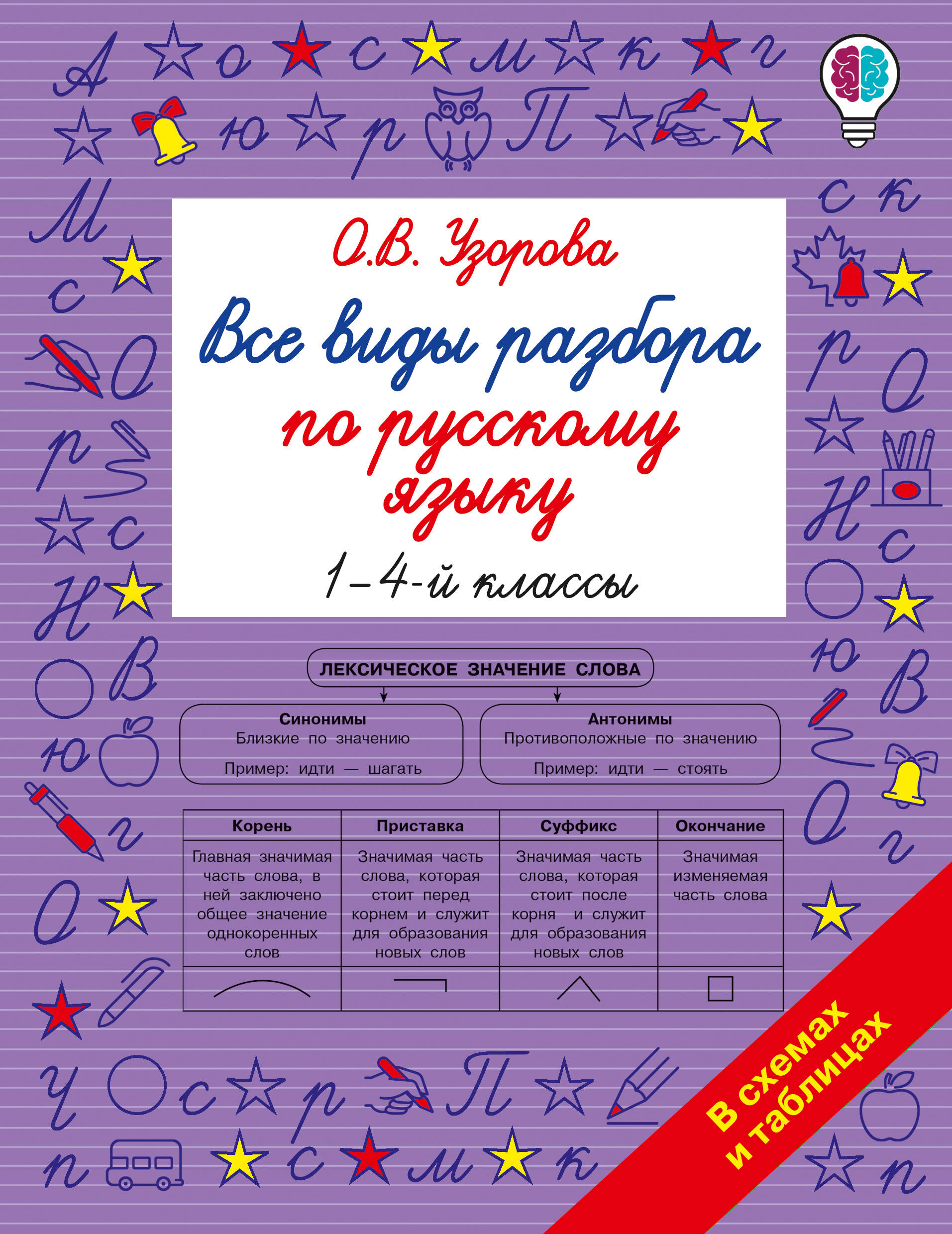 Узорова Ольга Васильевна Все виды разбора по русскому языку. 1-4 классы - страница 0