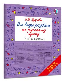 Все виды разбора по русскому языку. 1-4 классы