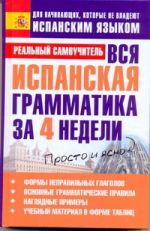 Вся испанская грамматика за 4 недели