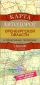 Карта автодорог Оренбургской области и прилегающих территорий