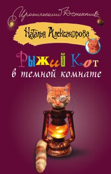 Рыжий кот в темной комнате