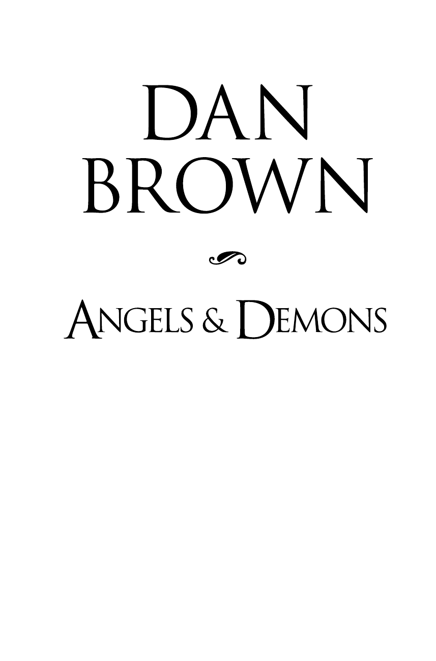 Браун Дэн Ангелы и демоны - страница 3