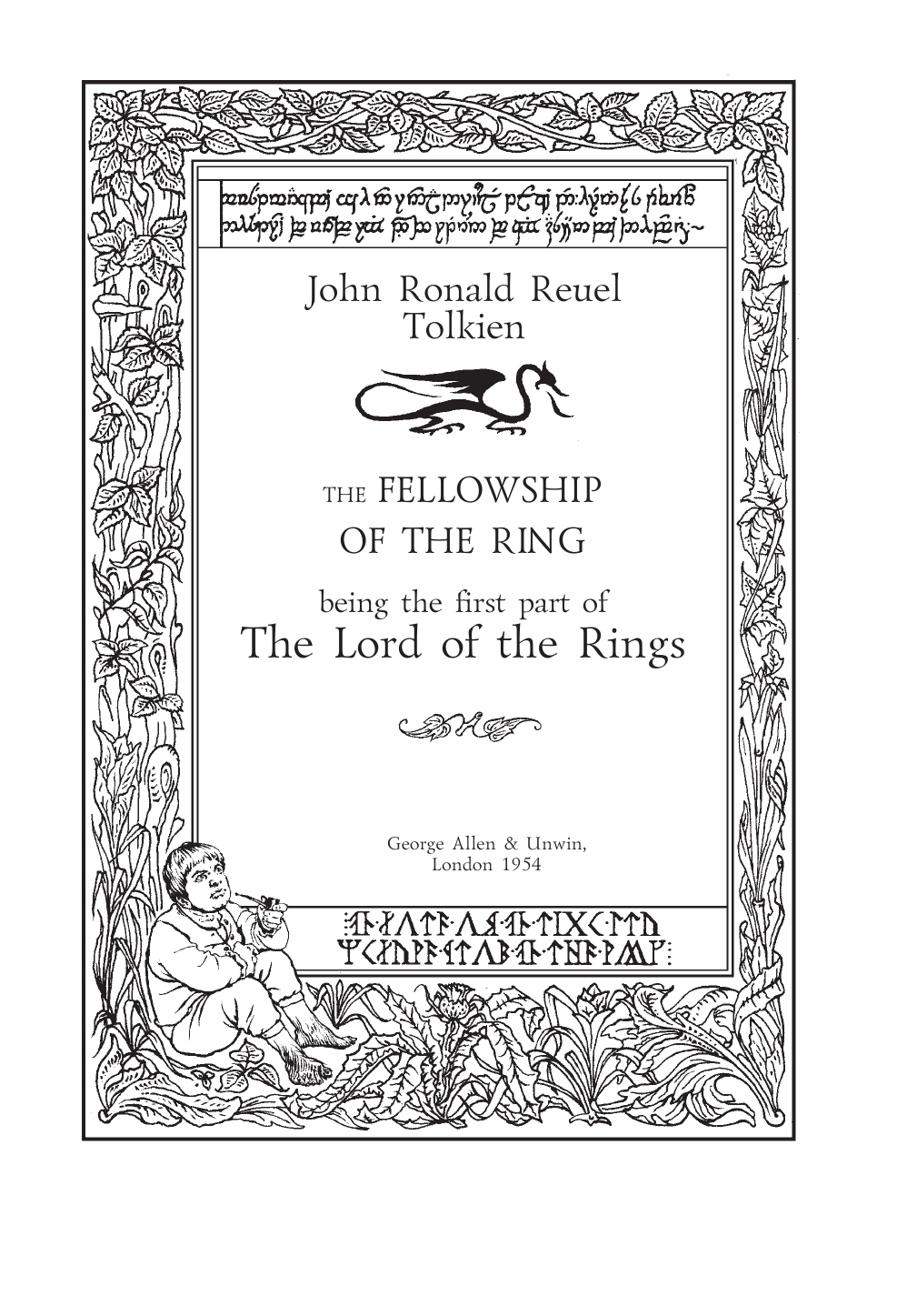 Толкин Джон Рональд Руэл Братство кольца - страница 3