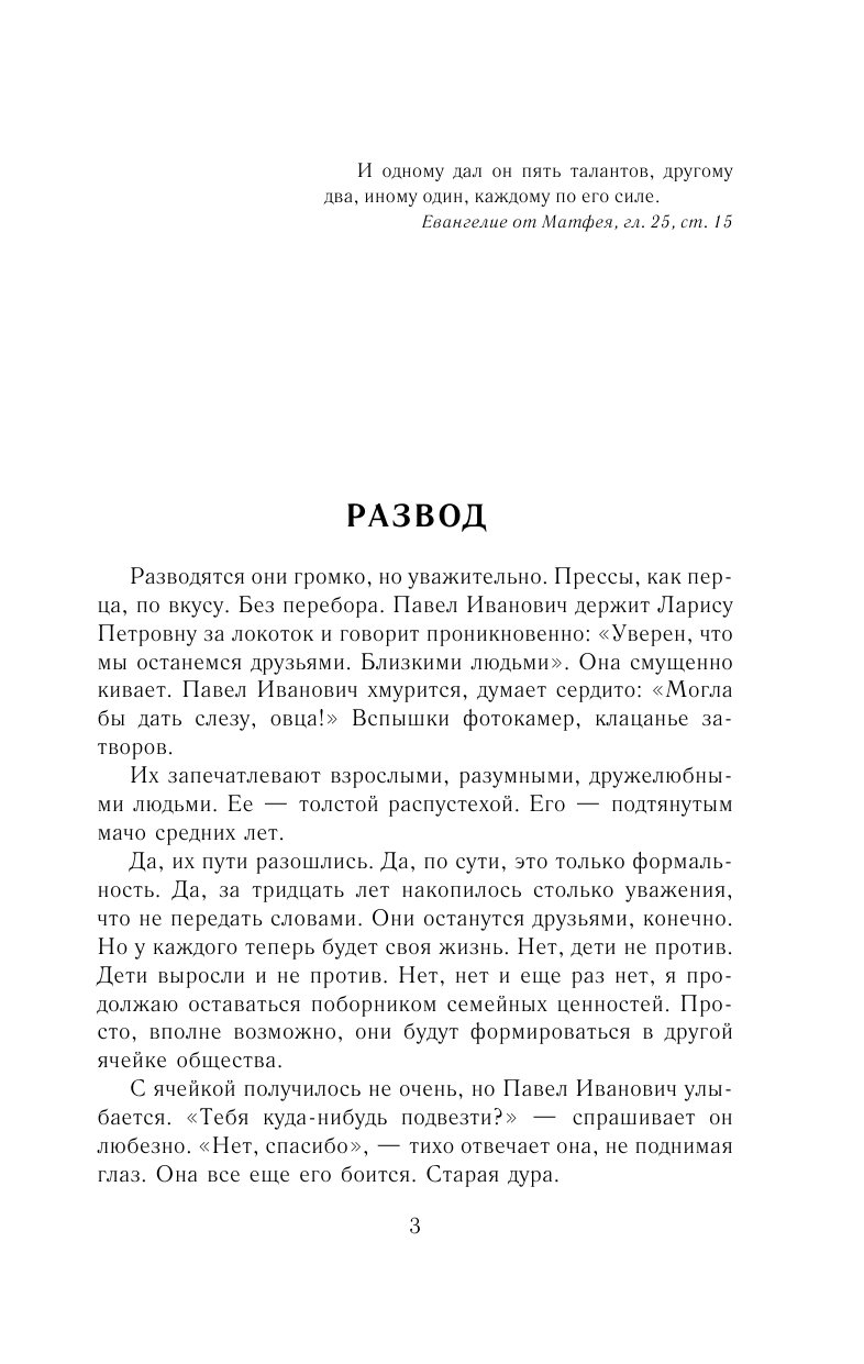 Стяжкина Елена Викторовна Один талант - страница 3