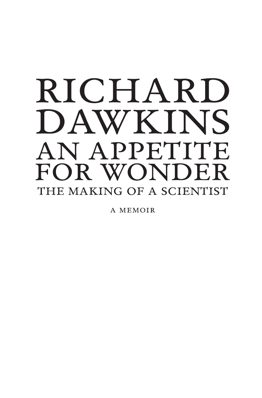 Докинз Ричард Неутолимая любознательность - страница 3